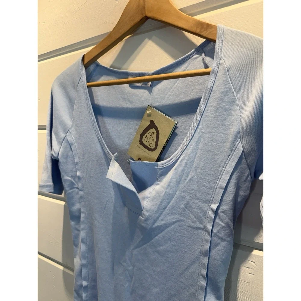 Carve Designs Womens Blue Half Sleeve Tee Top Medium NWT, 100% organic cotton - Picture 3 of 11